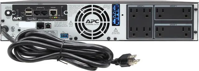 Alt view image 4 of 7 - APC Smart-UPS X SMX1500RM2UNC 1440 VA 1200 Watts 8 Outlets UPS