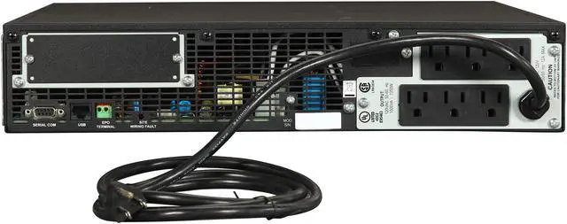Alt view image 4 of 5 - APC SURTA1500RMXL2U 1500 VA 1050 Watts 6 Outlets Rack Tower Smart-UPS
