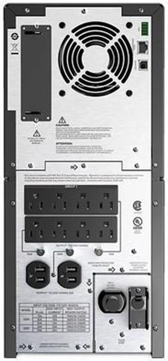 Alt view image 2 of 2 - APC Smart-UPS SMT3000 2880VA 2700 Watts 10 Outlets UPS