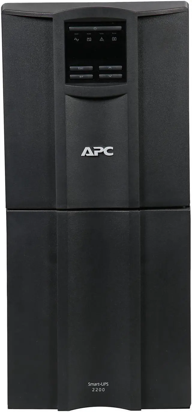 Alt view image 2 of 6 - APC Smart-UPS SMT2200 1920 VA 1920 Watts 10 Outlets UPS