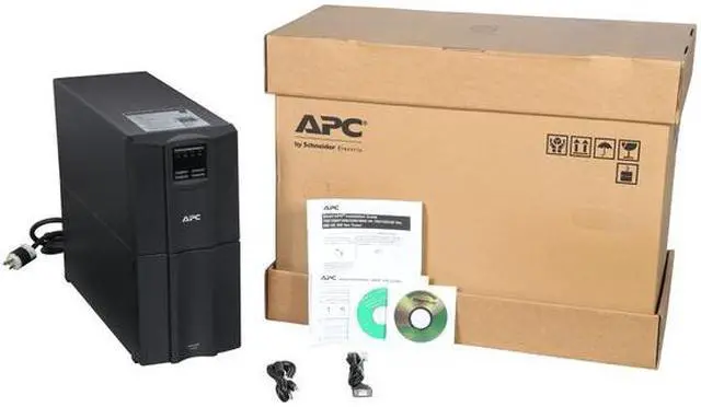 Alt view image 6 of 6 - APC Smart-UPS SMT2200 1920 VA 1920 Watts 10 Outlets UPS