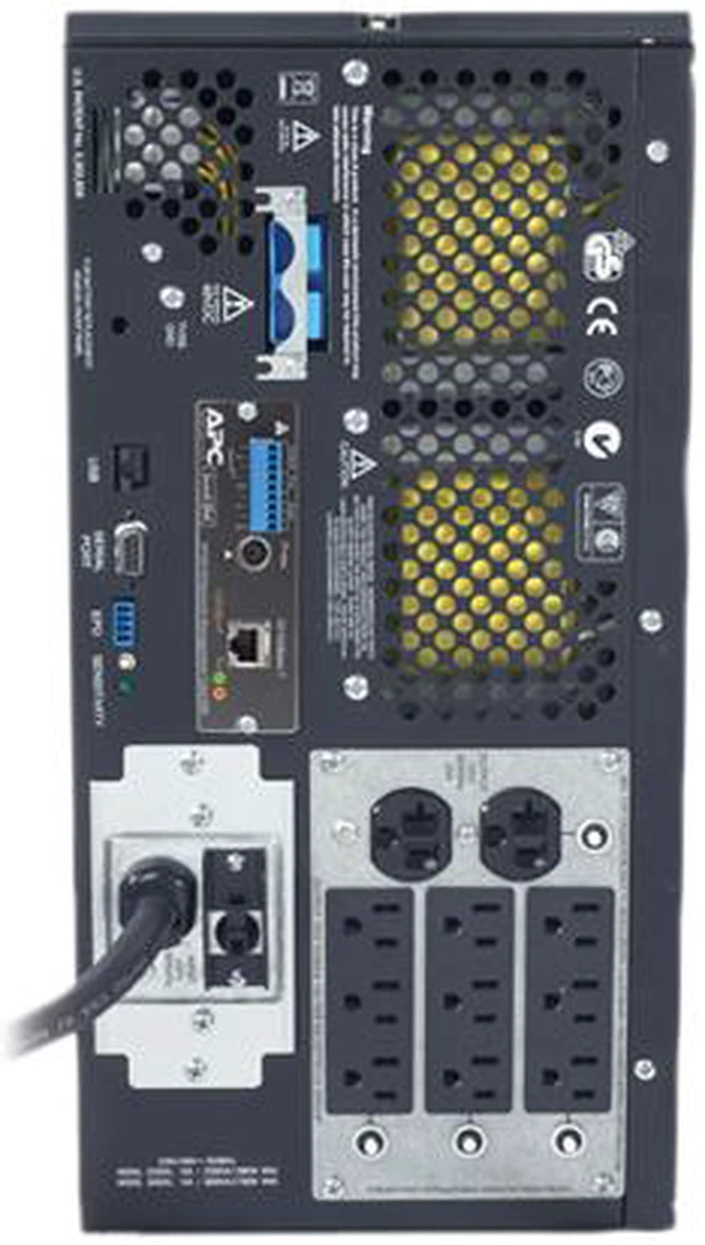 Alt view image 2 of 2 - APC SUA2200XL-NETPKG 2200 VA 1850 Watts 11 Outlets Smart-UPS XL 2200VA Tower/Rack-mountable UPS