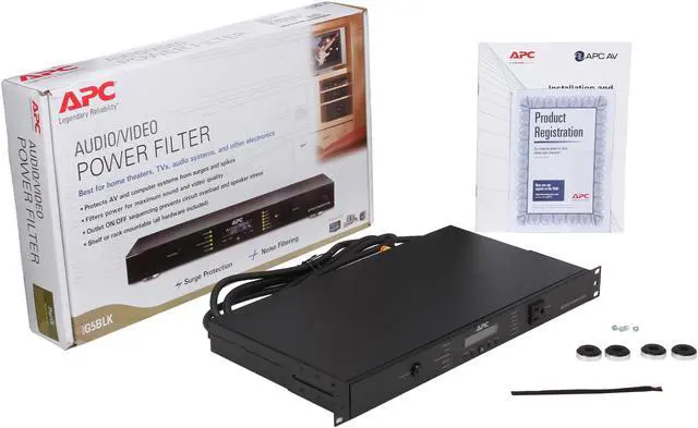 Alt view image 6 of 6 - APC G5BLK AV G-Type Line Conditioner