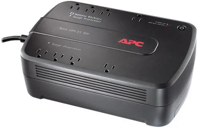 Main image of APC Back-UPS BE450G-CN 450 VA 257 Watts 8 Outlets UPS