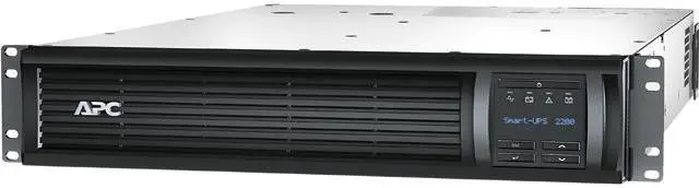 Main image of APC Smart-UPS SMT2200RM2U 2200VA, 1980 Watts, 120V, RM 2U, LCD, 8 Outlets
