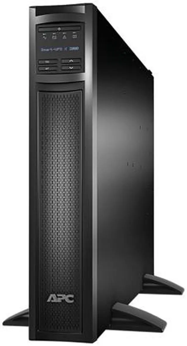 Alt view image 3 of 8 - APC UPS, 2000 VA Smart-UPS Sine Wave UPS Battery Backup with Extended Run Option, 2U Rackmount/Tower Convertible, Line-Interactive, 120V (SMX2000RMLV2U)