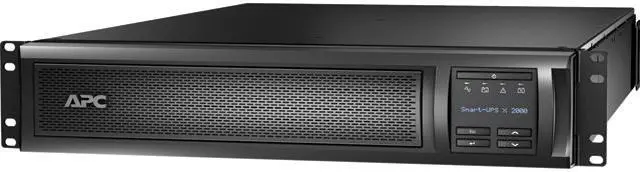 Alt view image 8 of 8 - APC UPS, 2000 VA Smart-UPS Sine Wave UPS Battery Backup with Extended Run Option, 2U Rackmount/Tower Convertible, Line-Interactive, 120V (SMX2000RMLV2U)