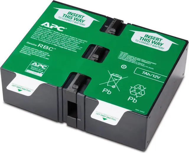 Main image of APC UPS Battery Replacement for APC UPS Model BR1000G, BX1350M, BN1350G, BR900GI, BX1000G, BX1300G, SMT750RM2U, SMT750RM2UC, SMT750RM2UNC, and select others (APCRBC123)