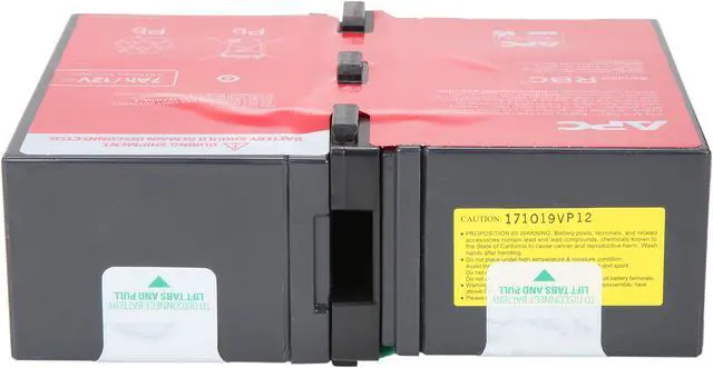 Alt view image 7 of 7 - APC UPS Battery Replacement for APC UPS Model BR1000G, BX1350M, BN1350G, BR900GI, BX1000G, BX1300G, SMT750RM2U, SMT750RM2UC, SMT750RM2UNC, and select others (APCRBC123)