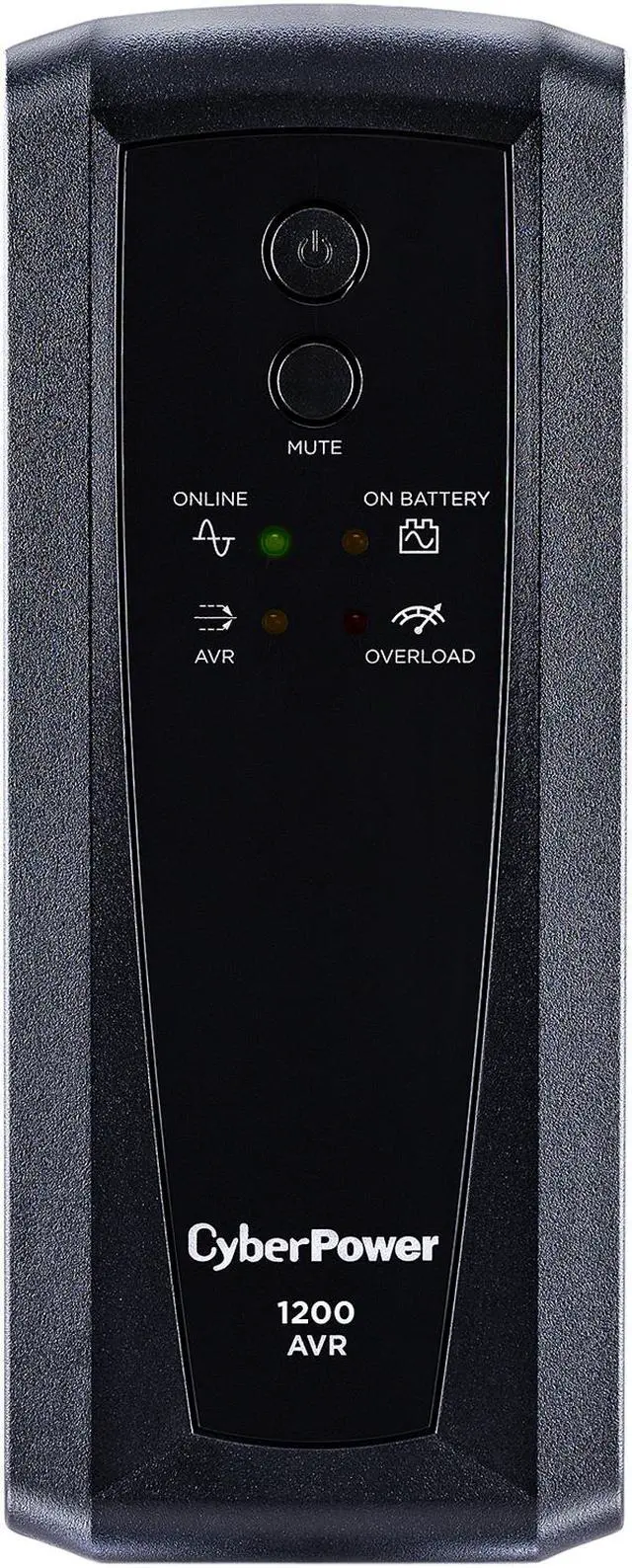 Alt view image 3 of 4 - CyberPower CP1200AVR AVR UPS Systems - 1200VA/720W, 120 VAC, NEMA 5-15P, Mini-Tower, 10 Outlets, PowerPanel