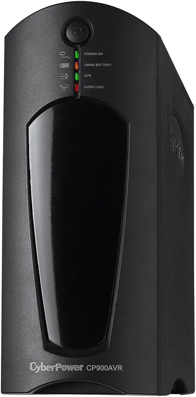 Alt view image 2 of 4 - CyberPower CP900AVR AVR UPS Systems - 900VA/560W, 120 VAC, NEMA 5-15P, Mini-Tower, 10 Outlets, PowerPanel