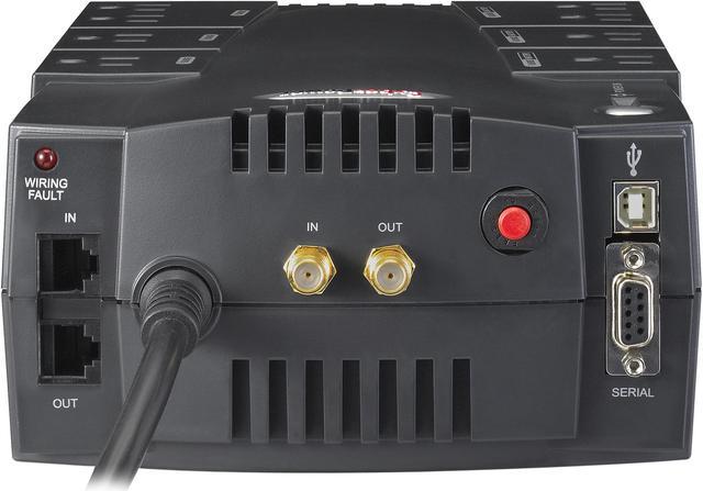 Alt view image 3 of 4 - CyberPower AVR CP685AVR 685 VA 390 Watts 8 Outlets UPS