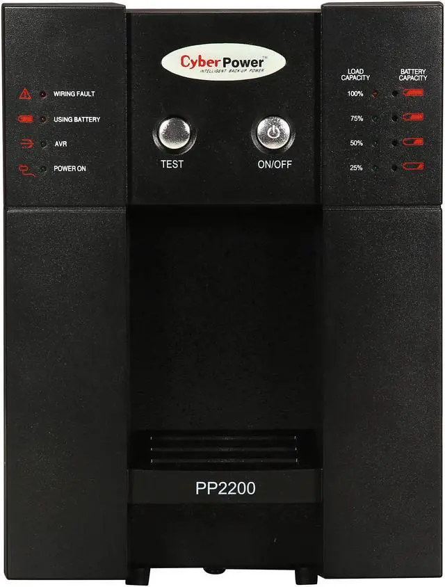 Alt view image 2 of 5 - CyberPower Professional PP2200SW 2200VA 1500W 6 NEMA 5-15R, 2 NEMA 5-20R Outlets UPS