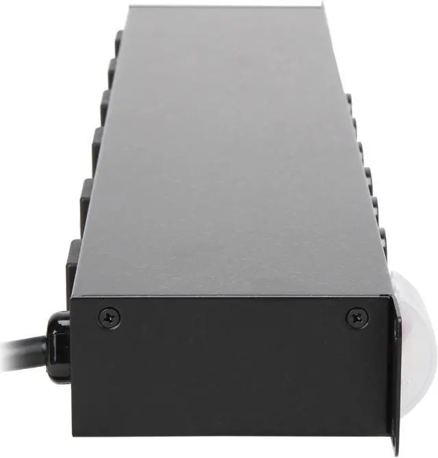 Alt view image 5 of 7 - CyberPower CPS1215RMS 15' 12 Outlets 1800 Joules Rackbar Surge Strip