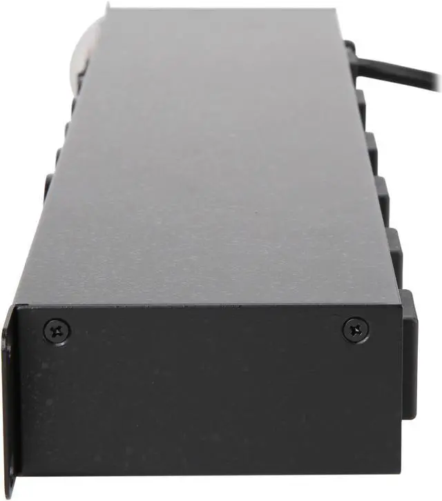 Alt view image 7 of 7 - CyberPower CPS1215RMS 15' 12 Outlets 1800 Joules Rackbar Surge Strip