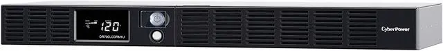Alt view image 3 of 7 - CyberPower OR700LCDRM1U Smart App LCD UPS Systems - 700VA/400W, 120 VAC, NEMA 5-15P, 1U, Rackmount, 6 Outlets, LCD, PowerPanel