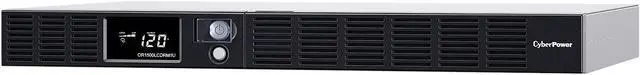 Alt view image 3 of 7 - CyberPower OR1500LCDRM1U Smart App LCD UPS Systems - 1500VA/900W, 120 VAC, NEMA 5-15P, 1U, Rackmount, 6 Outlets, LCD, PowerPanel