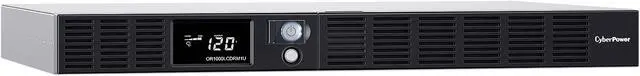 Main image of CyberPower OR1000LCDRM1U Smart App LCD UPS Systems - 1000VA/600W, 120 VAC, NEMA 5-15P, 1U, Rackmount, 6 Outlets, LCD, PowerPanel