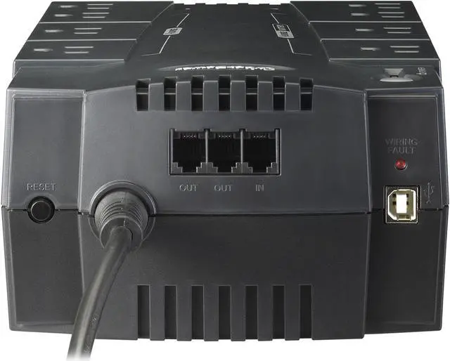 Alt view image 3 of 4 - CyberPower CP550SLG Standby UPS Systems - 550VA/330W, 120 VAC, NEMA 5-15P, Compact, 8 Outlets,  890 Joules Surge Energy Rating PowerPanel