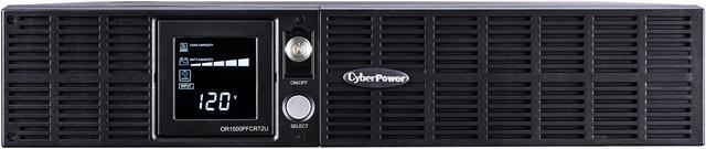 Alt view image 2 of 6 - CyberPower PFC Sinewave OR1500PFCRT2U 1500 VA 1050 Watts 8 Outlets UPS