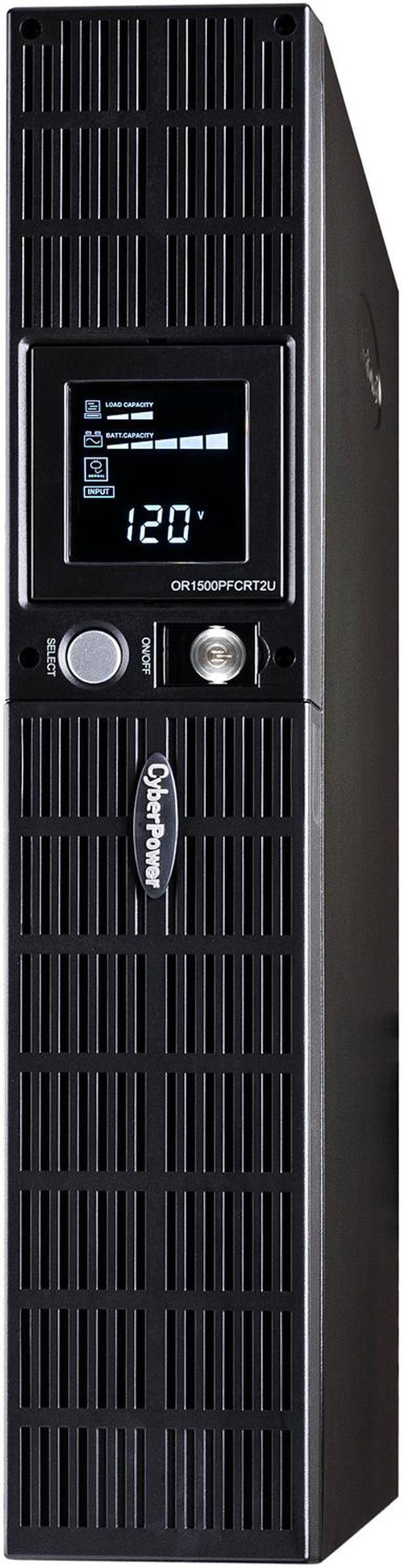 Alt view image 5 of 6 - CyberPower PFC Sinewave OR1500PFCRT2U 1500 VA 1050 Watts 8 Outlets UPS