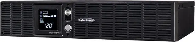 Alt view image 3 of 6 - CyberPower OR2200PFCRT2U PFC Sinewave UPS Systems - 2000VA/1540W, 120 VAC, NEMA 5-20P, 2U, Rack / Tower, Sine Wave, 8 Outlets, LCD, PowerPanel® Business
