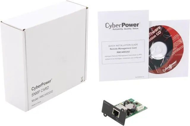 Alt view image 5 of 5 - CyberPower RMCARD202 UPS Remote Management Card