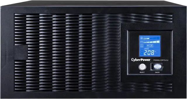 Main image of CyberPower PR5000LCDRTXL5U 5000 VA 4000 W 5 Outlets UPS