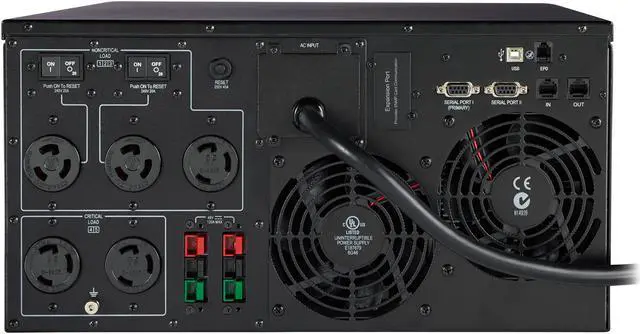 Alt view image 2 of 2 - CyberPower PR5000LCDRTXL5U 5000 VA 4000 W 5 Outlets UPS