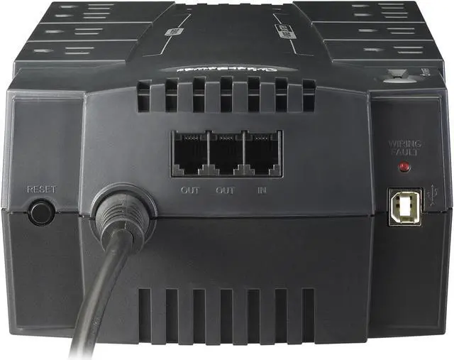 Alt view image 3 of 3 - CyberPower TAA Compliant Standby CP550SLGTAA 550 VA Desktop UPS