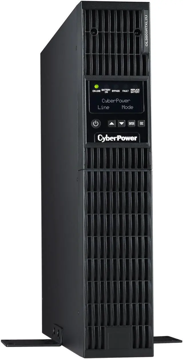 Alt view image 5 of 7 - CyberPower Smart App Online OL3000RTXL2U 3000VA 100-125V Pure Sine Wave LCD Rack/Tower UPS