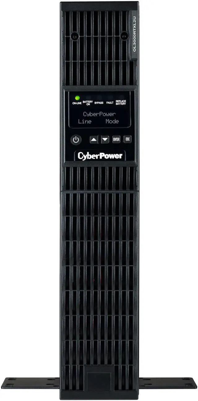 Alt view image 6 of 7 - CyberPower Smart App Online OL3000RTXL2U 3000VA 100-125V Pure Sine Wave LCD Rack/Tower UPS