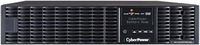 Alt view image 2 of 8 - CyberPower Smart App Online OL1000RTXL2U 1000VA 100-125V Pure Sine Wave LCD Rack/Tower UPS