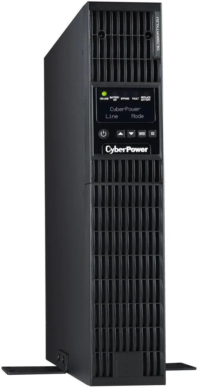 Alt view image 6 of 8 - CyberPower Smart App Online OL1000RTXL2U 1000VA 100-125V Pure Sine Wave LCD Rack/Tower UPS