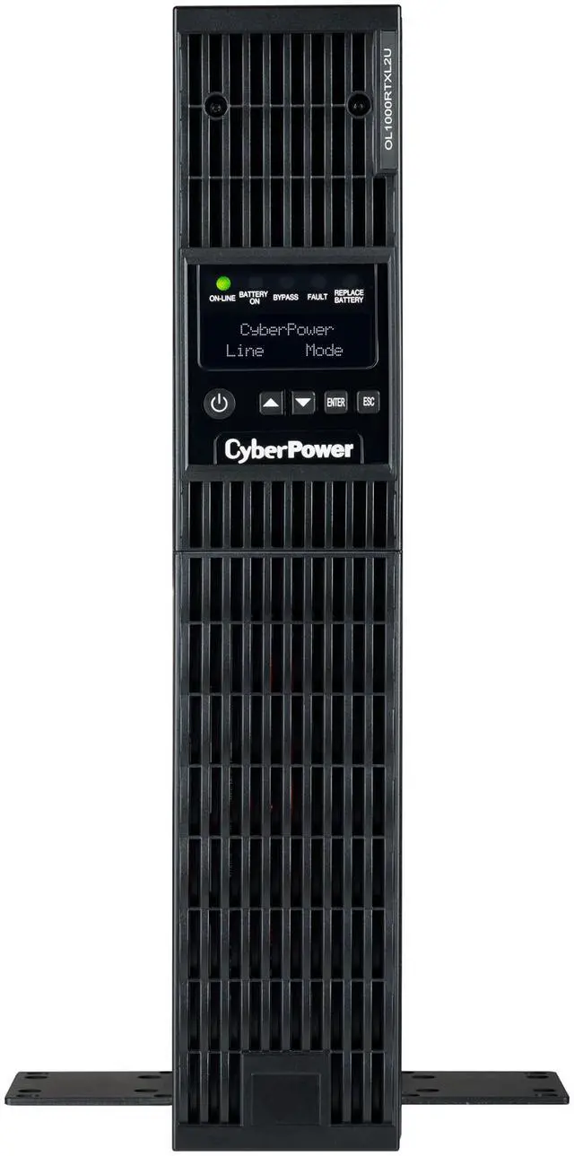 Alt view image 7 of 8 - CyberPower Smart App Online OL1000RTXL2U 1000VA 100-125V Pure Sine Wave LCD Rack/Tower UPS