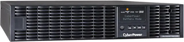 Main image of CyberPower Smart App Online OL1500RTXL2U 1500VA 100-125V Pure Sine Wave LCD Rack/Tower UPS