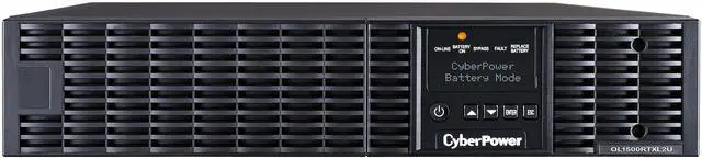 Alt view image 2 of 8 - CyberPower Smart App Online OL1500RTXL2U 1500VA 100-125V Pure Sine Wave LCD Rack/Tower UPS