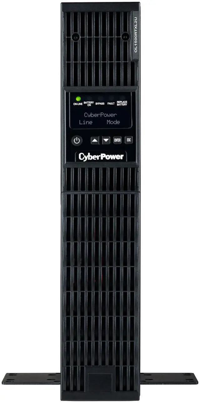 Alt view image 7 of 8 - CyberPower Smart App Online OL1500RTXL2U 1500VA 100-125V Pure Sine Wave LCD Rack/Tower UPS