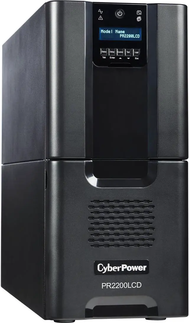 Main image of CyberPower Smart App Sinewave PR2200LCD 2200VA Pure Sine Wave Tower LCD UPS