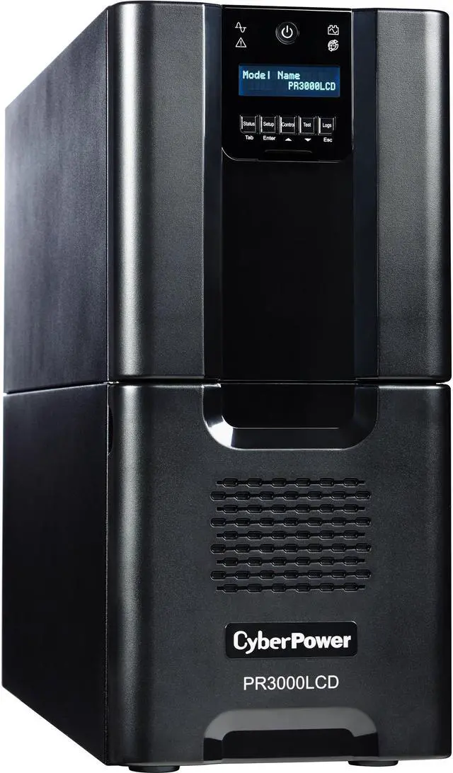 Main image of CyberPower Smart App Sinewave PR3000LCD 3000VA Pure Sine Wave Tower LCD UPS