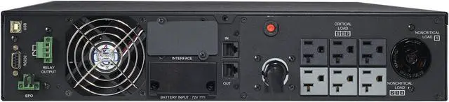 Alt view image 4 of 7 - CyberPower Smart App Online OL2200RTXL2U 2200VA 100-125V Pure Sine Wave LCD Rack/Tower UPS