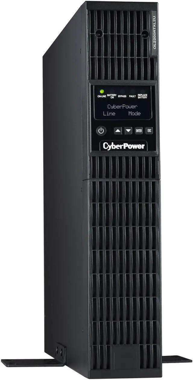 Alt view image 5 of 7 - CyberPower Smart App Online OL2200RTXL2U 2200VA 100-125V Pure Sine Wave LCD Rack/Tower UPS