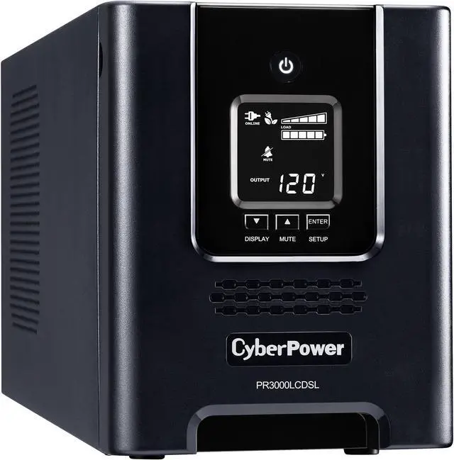Main image of CyberPower Smart App Sinewave PR3000LCDSL 3000 VA 2700 Watts 7 Outlets UPS