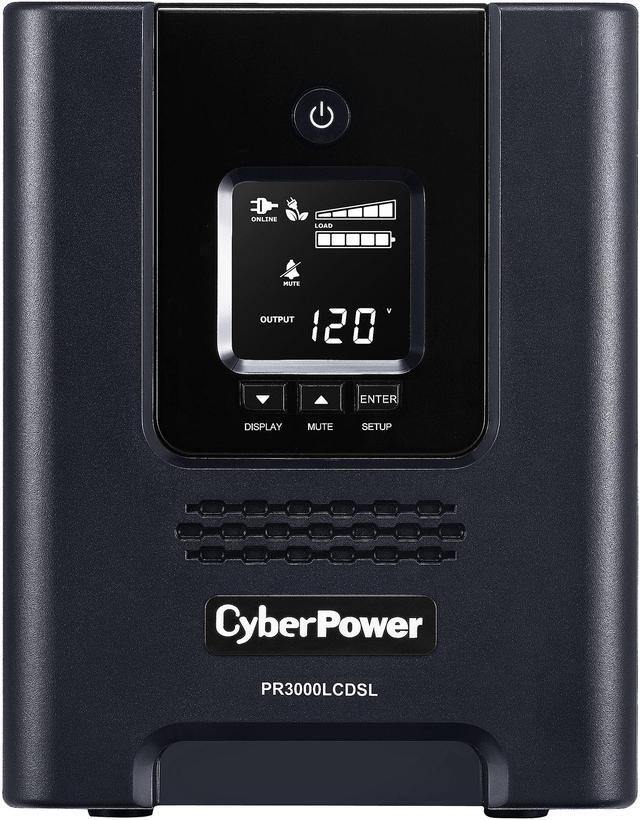 Alt view image 2 of 5 - CyberPower Smart App Sinewave PR3000LCDSL 3000 VA 2700 Watts 7 Outlets UPS