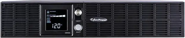 Alt view image 2 of 5 - CyberPower OR1500LCDRT2U Smart App LCD UPS Systems - 1500VA/900W, 120 VAC, NEMA 5-15P, 2U, Rack / Tower, 8 Outlets, LCD, PowerPanel® Business