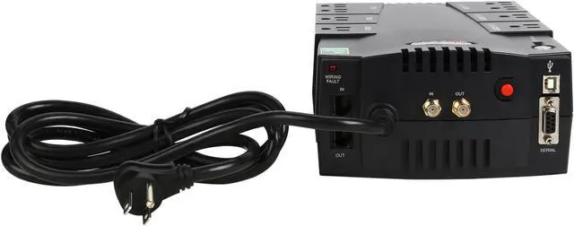 Alt view image 4 of 7 - CyberPower AVR CP825AVRG 825 VA 450 Watts 8 Outlets UPS
