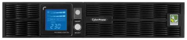 Alt view image 3 of 4 - CyberPower Smart App Sinewave PR1000ELCDRT2U 1000 VA 900 Watts 8 Outlets UPS 230V