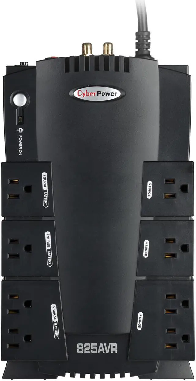 Alt view image 2 of 7 - CyberPower LE825G 825 VA 450 Watts UPS