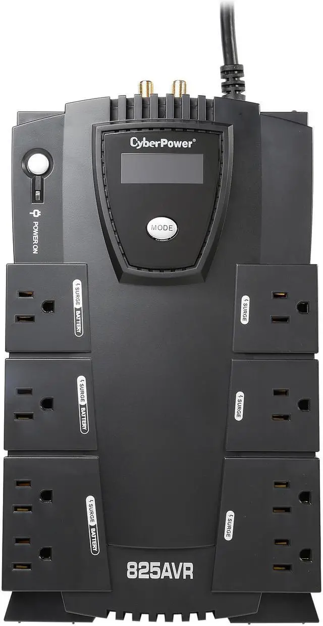 Alt view image 2 of 7 - CyberPower LE825DG 825 VA 450 Watts UPS
