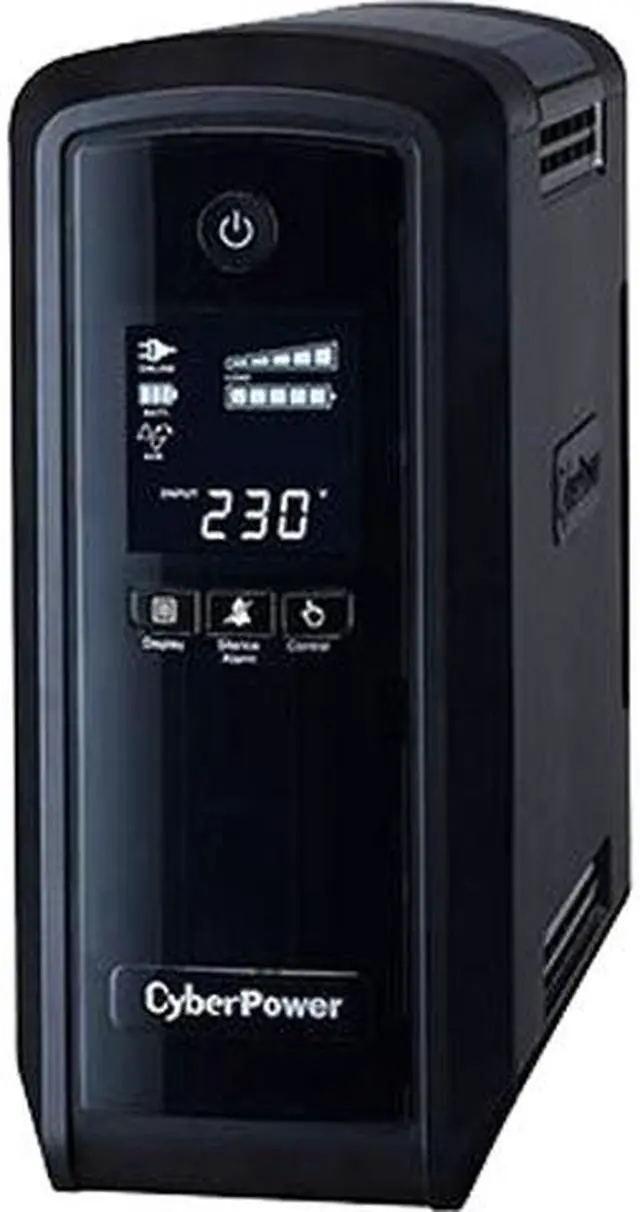 Main image of CyberPower PFC Sinewave 900VA UPS Tower with LCD
